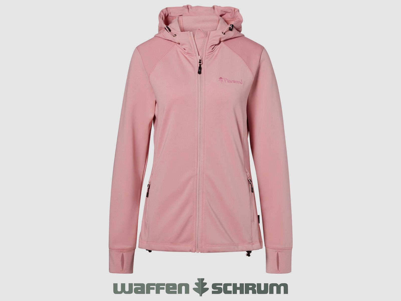Pinewood Fleecehoody Finnveden L. Pink