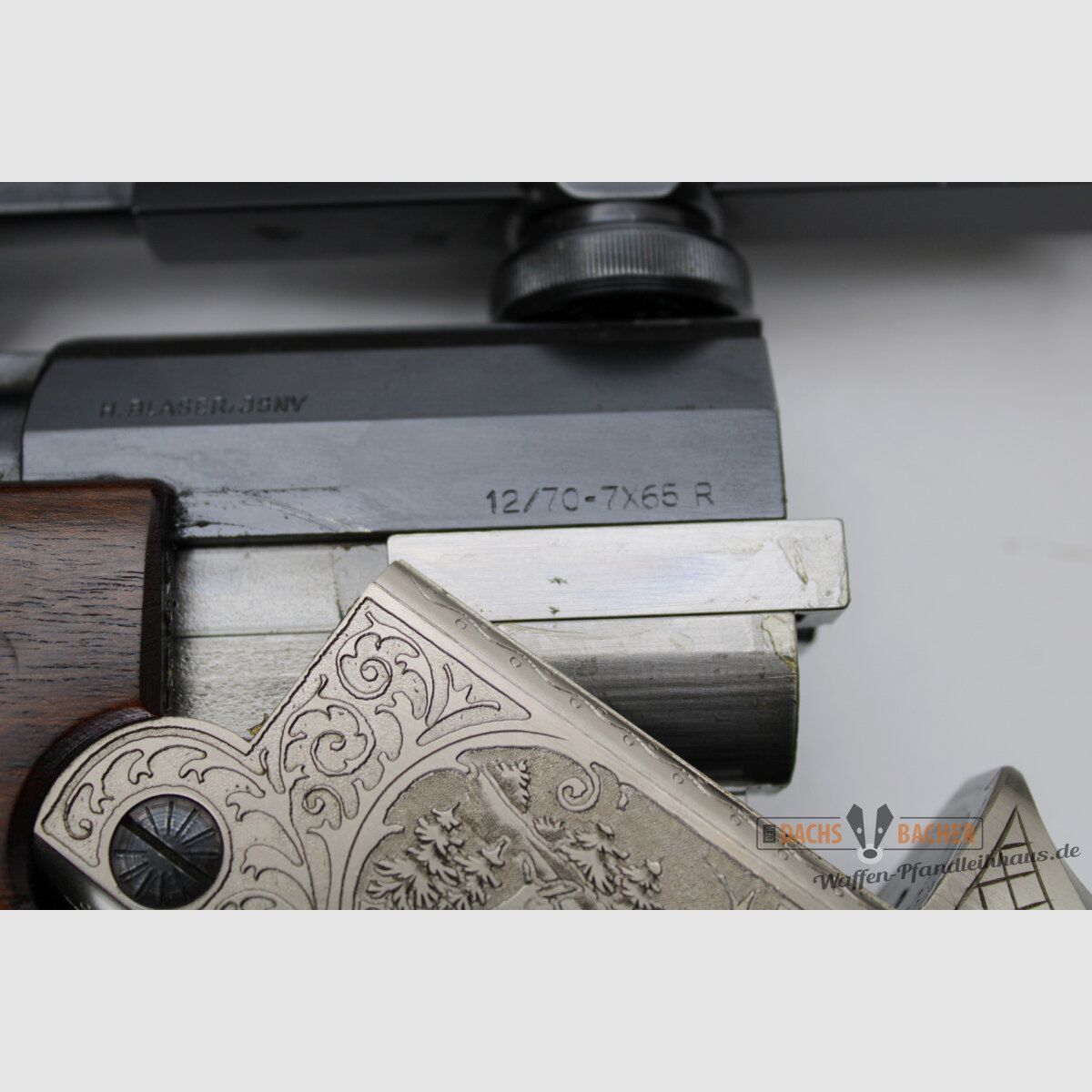 BBF Bockbüchsflinte Blaser ES700 Kal. 7x65R + 12/70 mit Zeiss Diavari Z 1,5-6x42 LINKSSCHÄFTUNG