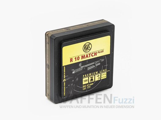 RWS R10 Match Plus 100 pièces calibre 4,5 mm