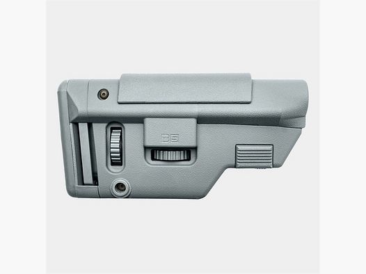 B5 SYSTEMS STOCKS B5 SYSTEMS AR-15 PRECISION STOCK COLLAPSIBLE GRAY- LONG