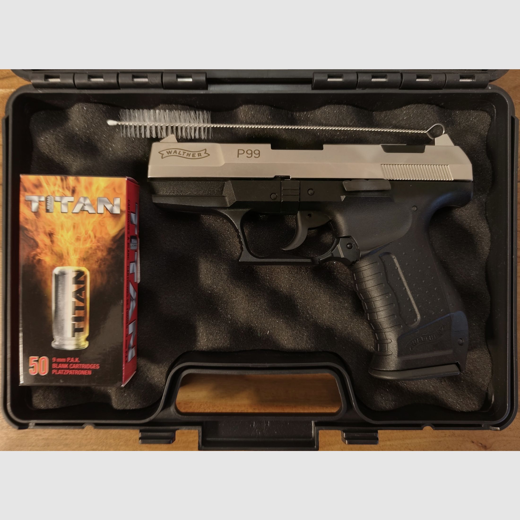 Wather P 99 Nickel kal. 9mm PTB 762 w stanie nowym