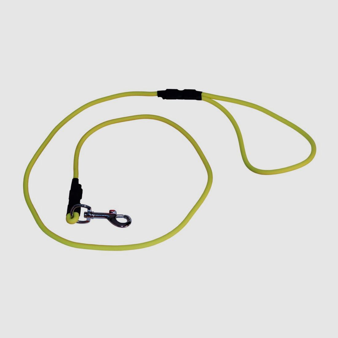 Handleine rund mit Karabiner – gelb