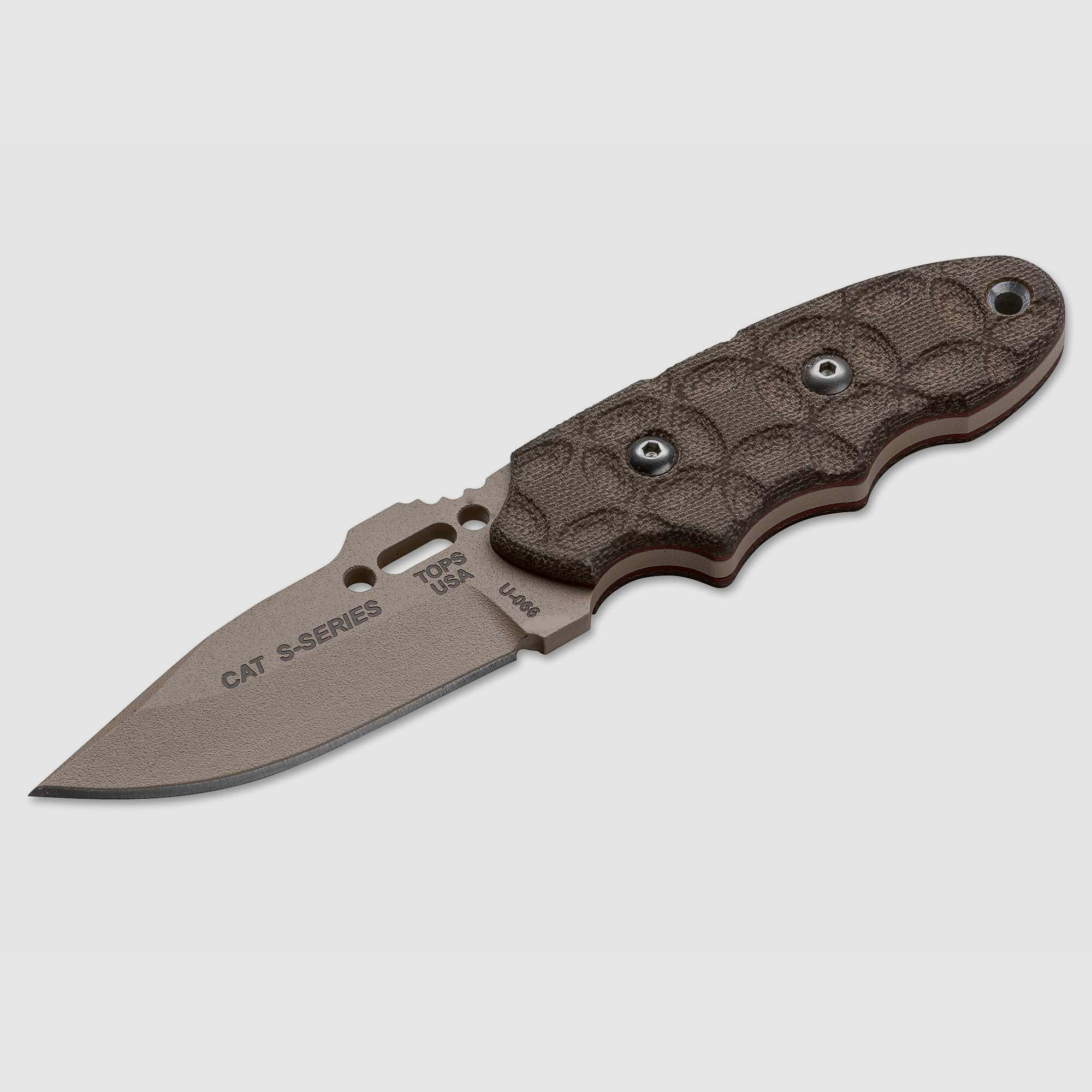 TOPS Knives C.A.T. Outdoor Messer mit Kydex-Scheide