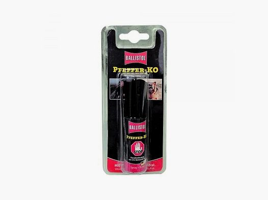 Ballistol Pfefferspray KO Jet Sprühstrahl