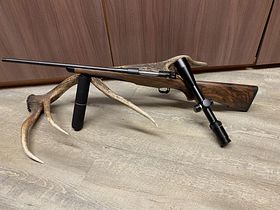 Mauser M12 Expert, z Leica Amplus 2,5-15x50 i