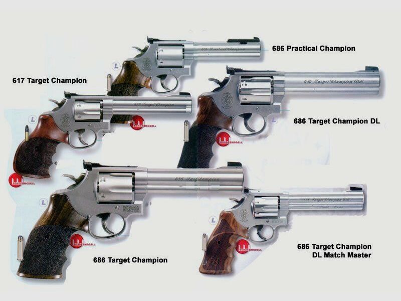 Smith & Wesson Mod. 686 -6' Target Champion