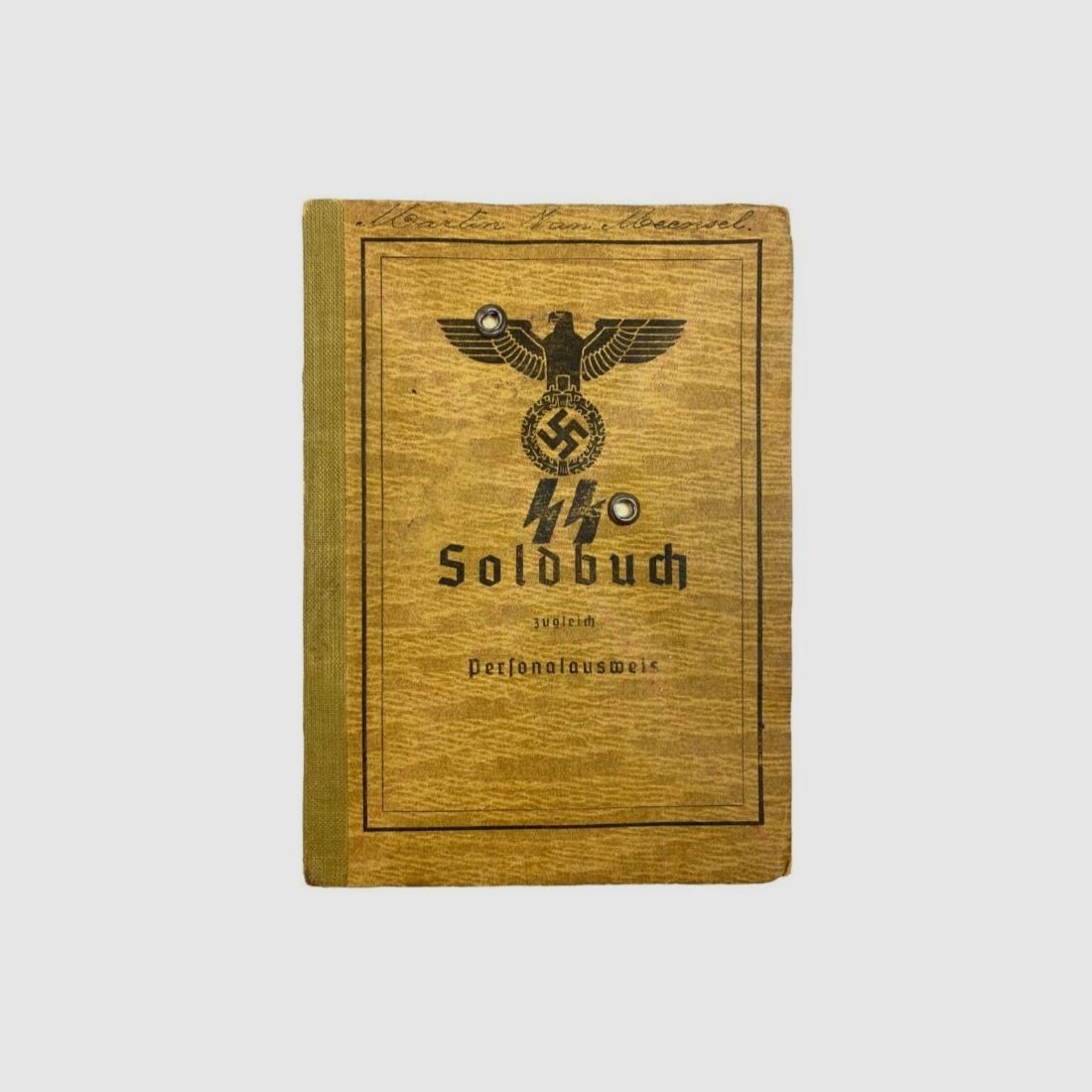 Soldbuch SS Legion Flandern aus Wk2