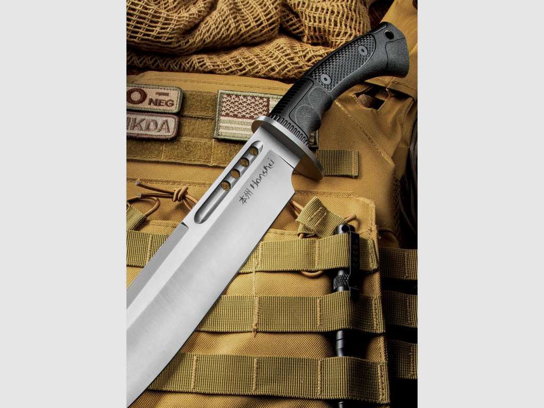 United Cutlery Honshu Boshin Toothpick Messer mit Lederscheide