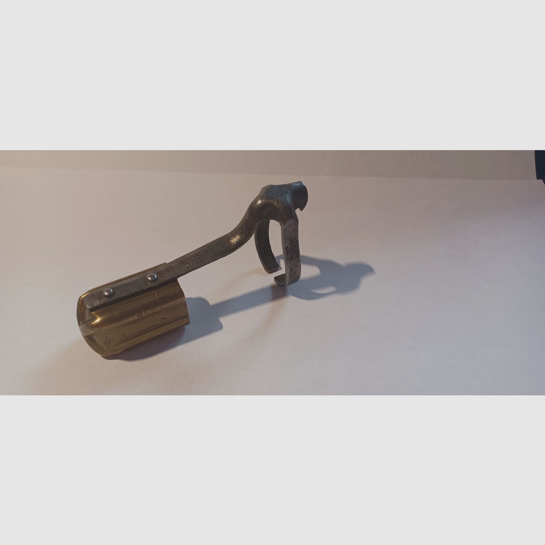 Brass muzzle protector for Schweizer Gewehr Mod. 96-11