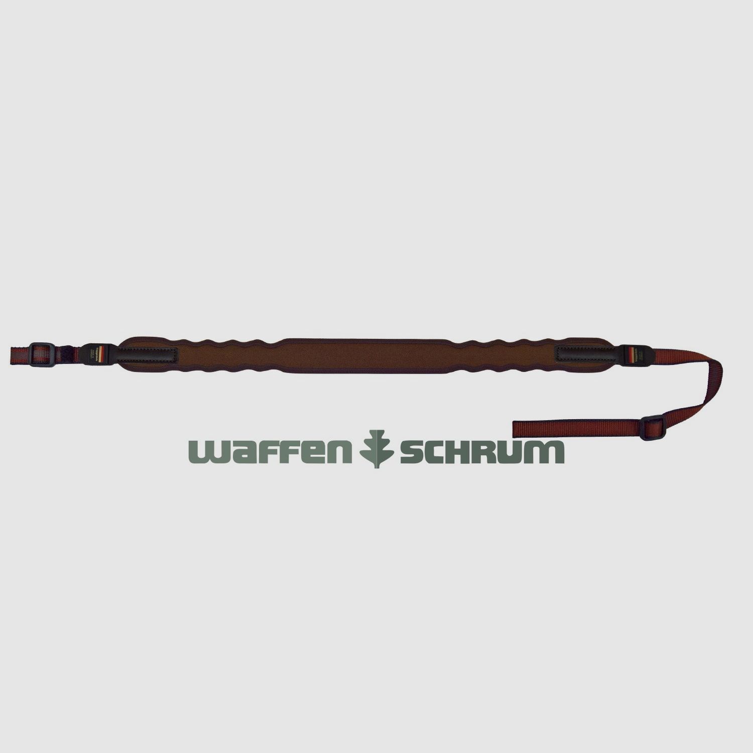 Niggeloh Gewehrriemen Elegant Neopren - Braun für Flinte
