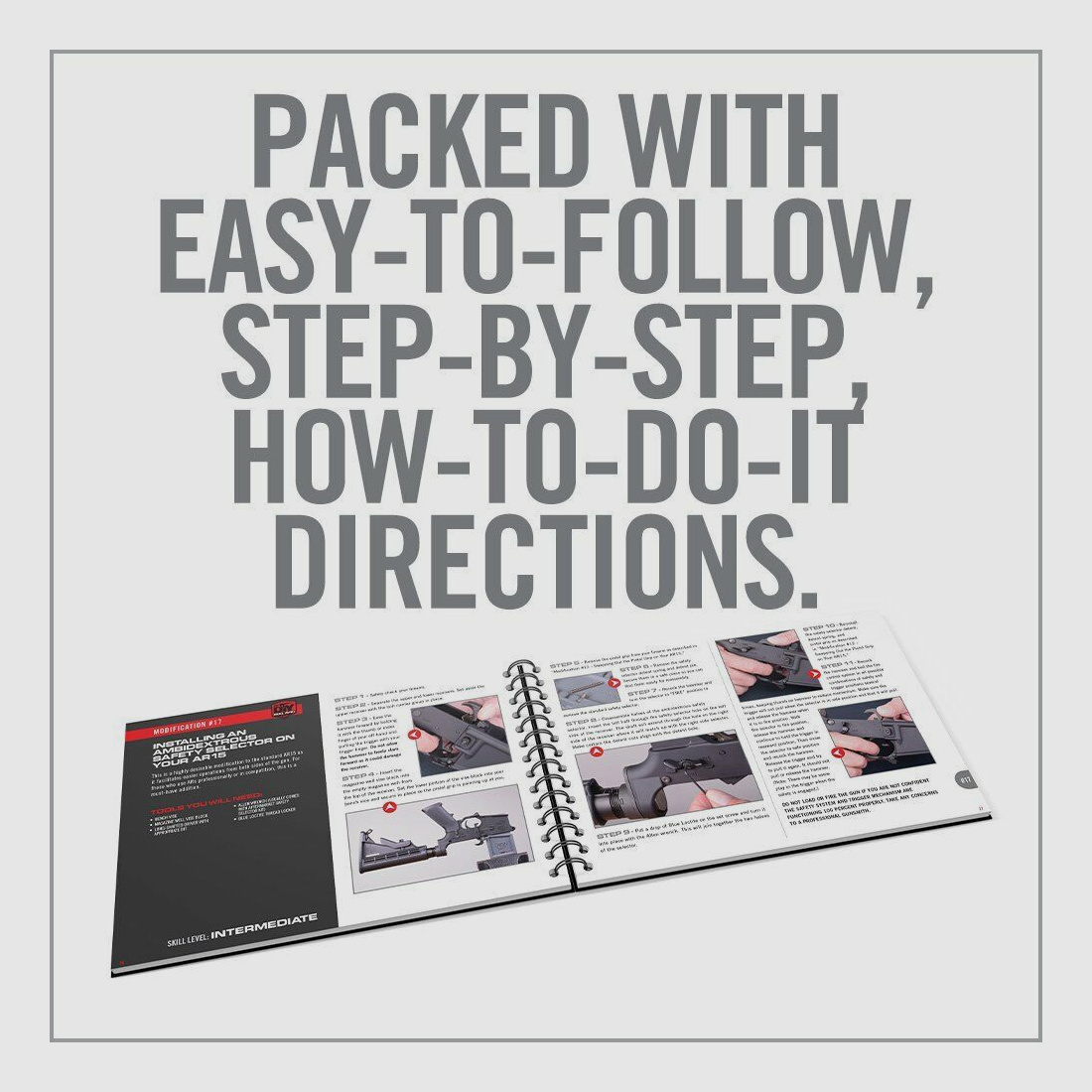 Real Avid Top AR15 Mod's Libro de instrucciones