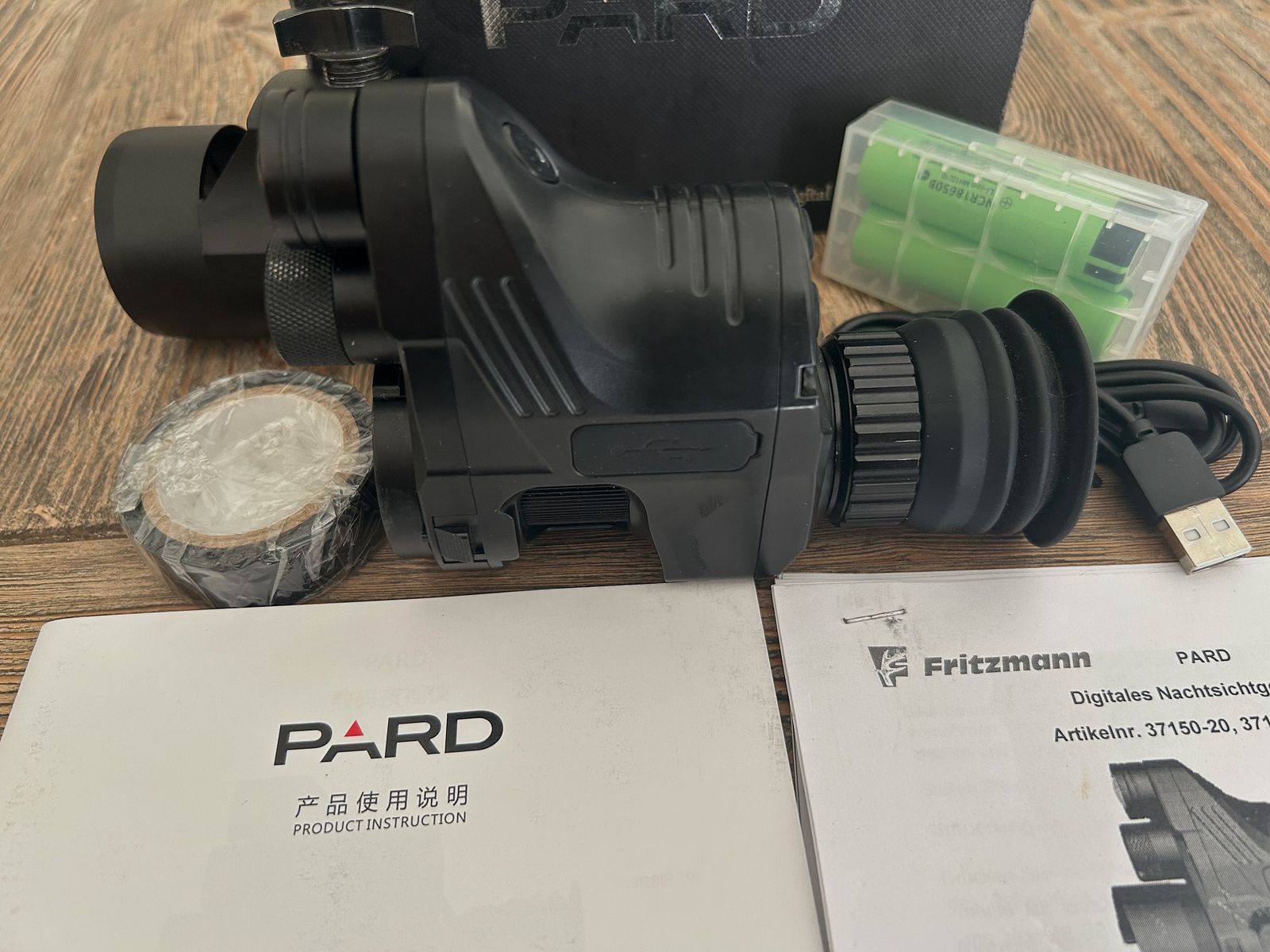 PARD NV007 mit Adapter Swarovski Z6i u. Zubehör 