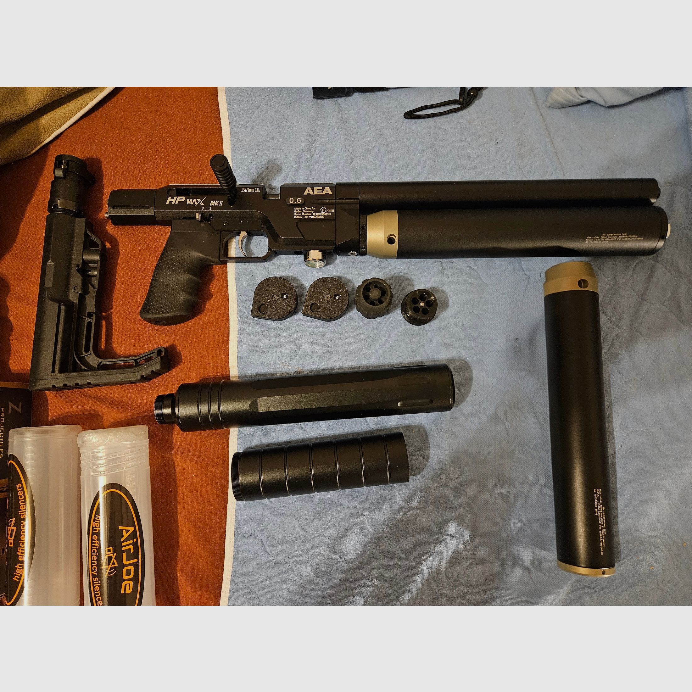 HP Max MK2 as good as new with accessories