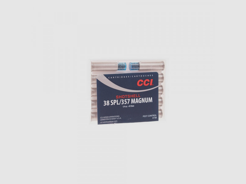 CCI SHOTSHELL SCHROT - .357MAG/.38SP.