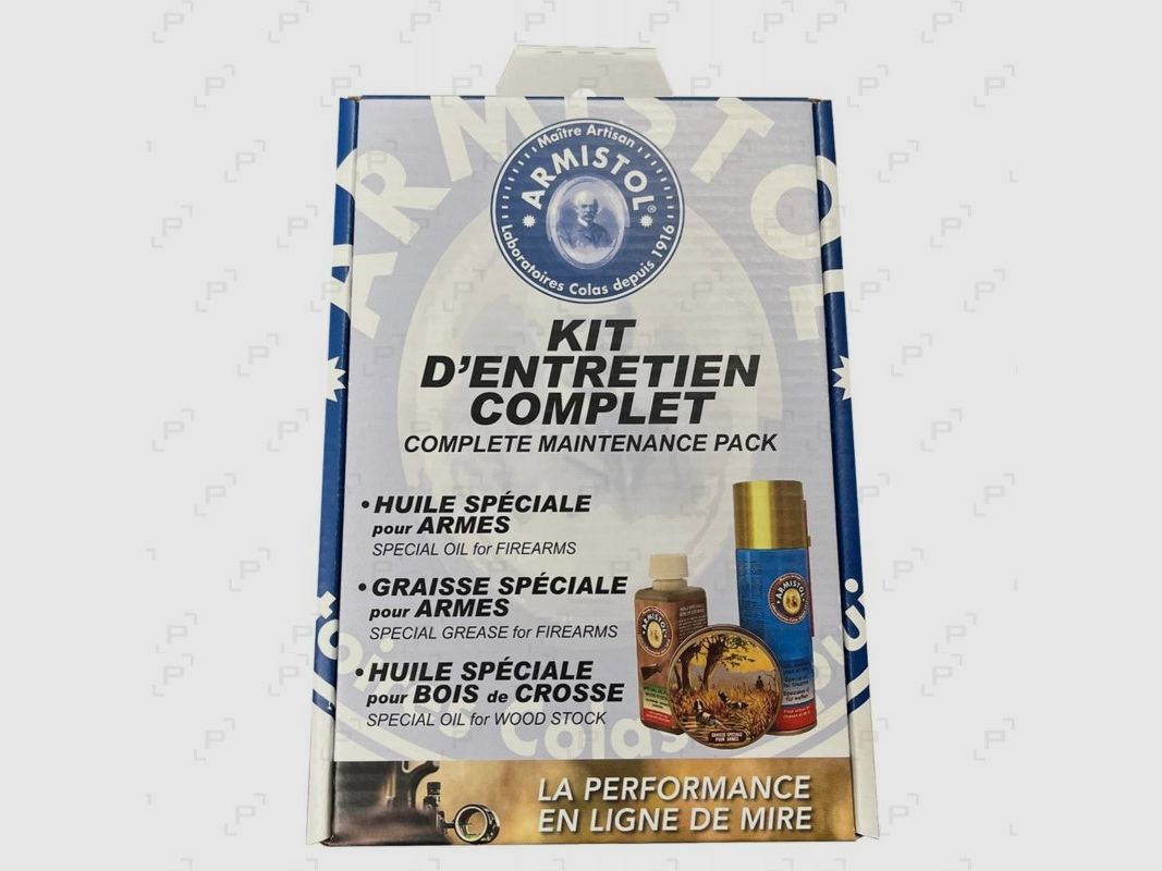 Wapenolie, vet en kolfolie KIT ARMISTOL, afbeelding 1 van 3