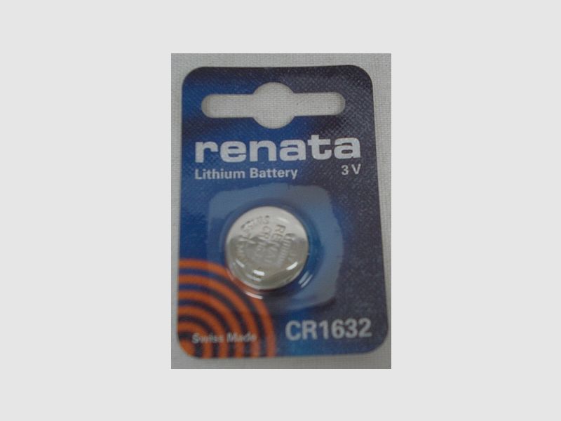 Batterie CR 1632 - 3 V / Fastfire III+Meopta Red