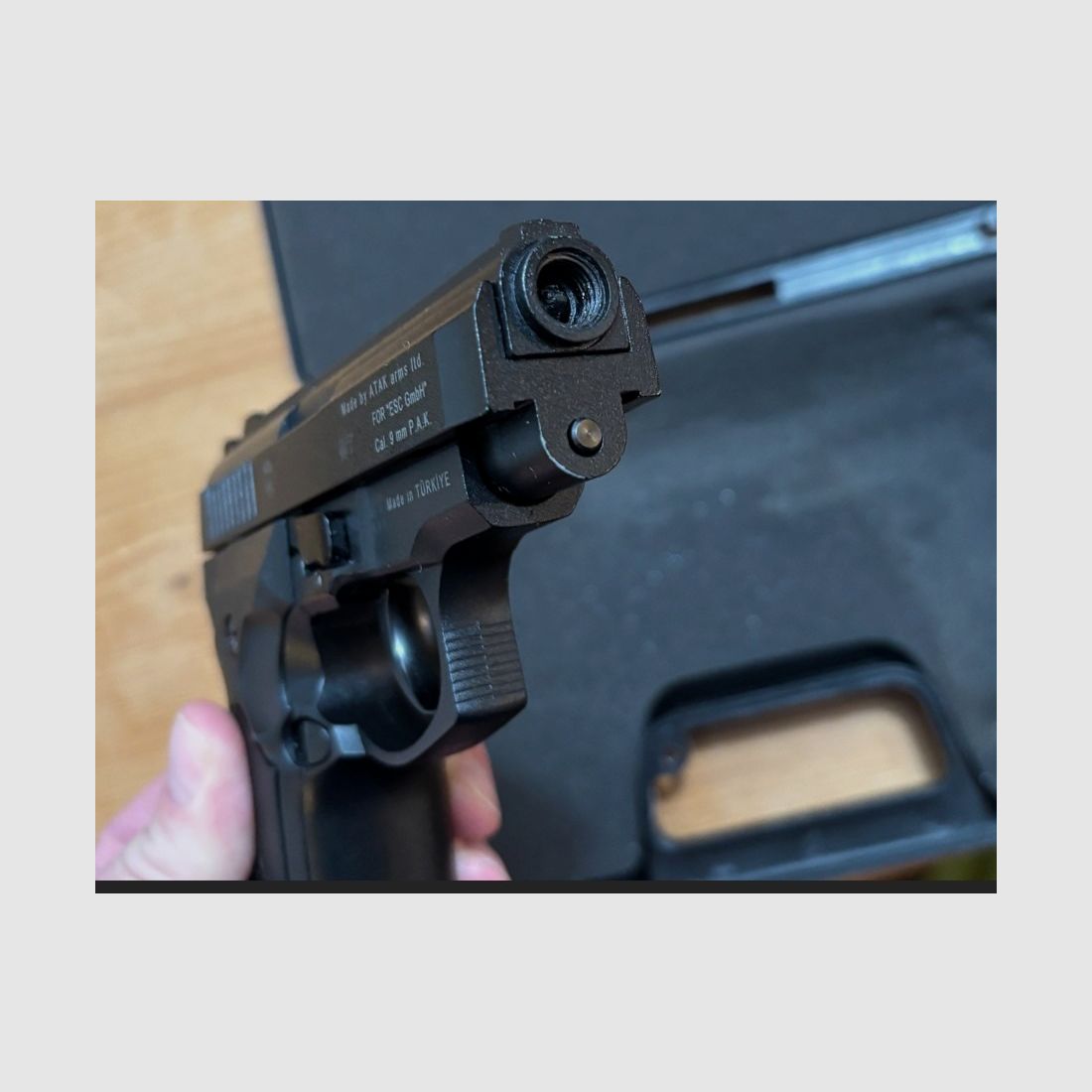 Zoraki 914 Schreckschusspistole alte PTB 972