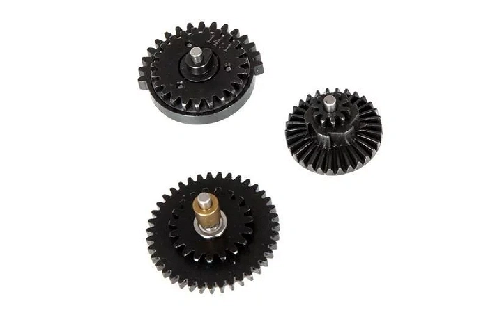Set of CNC steel gears 14:1
