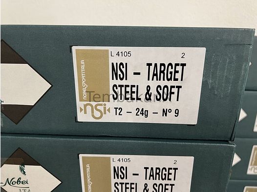 NSI - Nobel Sport Italia TARGET STEEL & SOFT Nr.9 T2 - 12/70