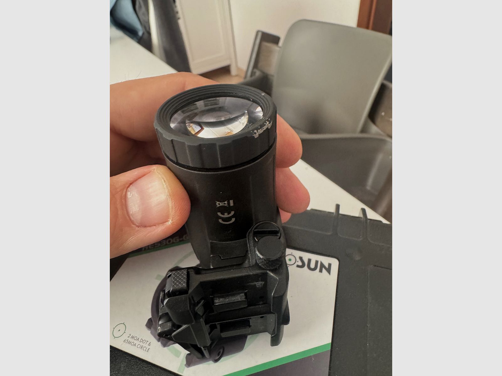 Holosun Magnifier HM3X-TITAN, 3 fach Vergrößerung, schwarz, Picat... - 77001818