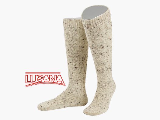 Lusana Calza al Ginocchio «Eddy» Naturale Mélange L4031 (0)