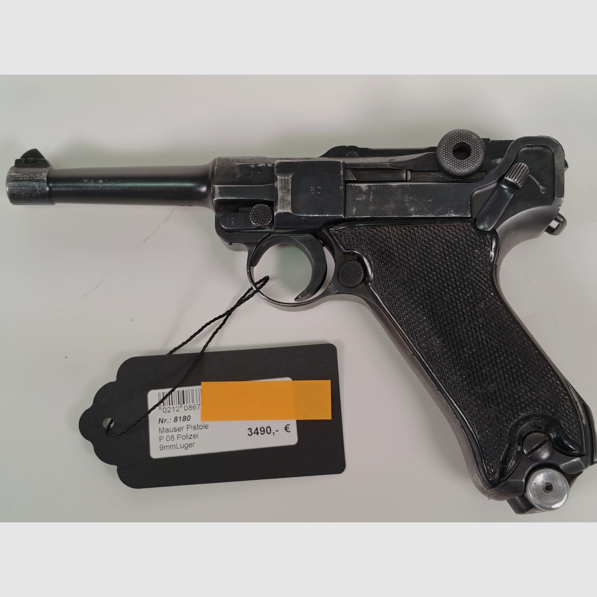 Mauser Mod. P08 Polizei 9mm Luger