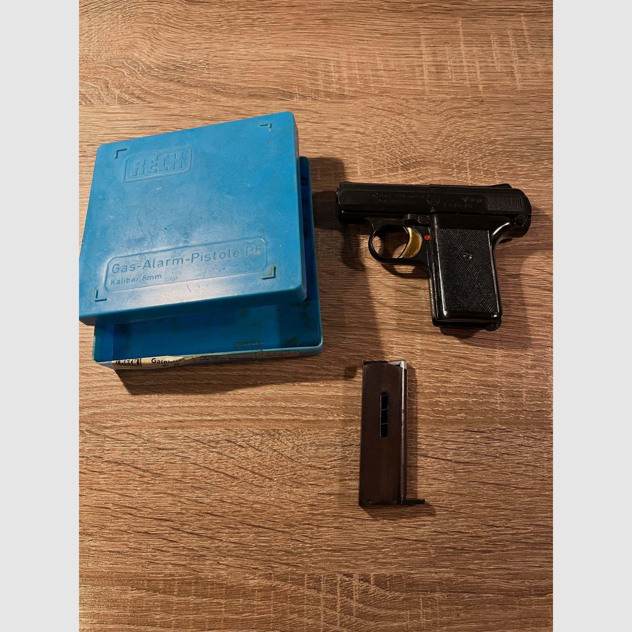Reck Gaspistole P6 8mm