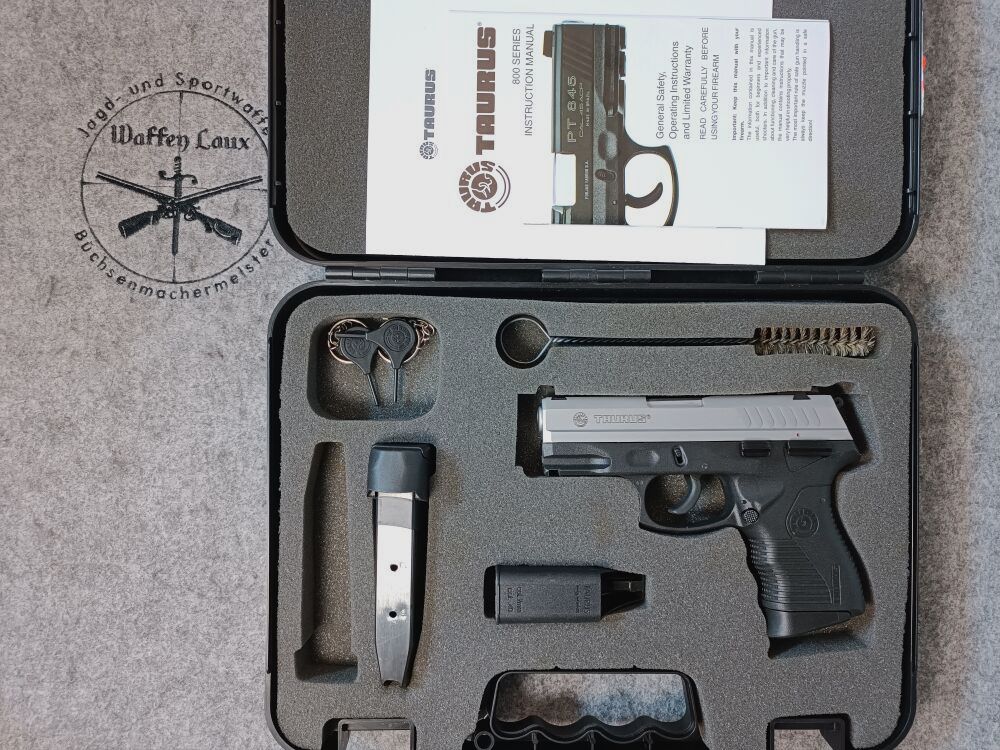 Taurus S.A. Brazil PT 809 C with case and accessories