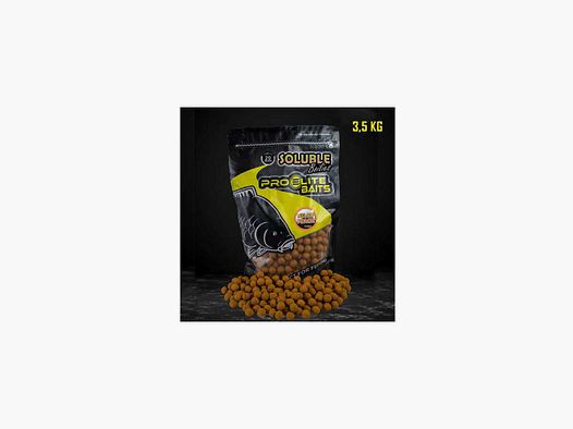 Lösliche Bouillette Pro Elite Baits Melone Pfirsich 20mm 3,5kg