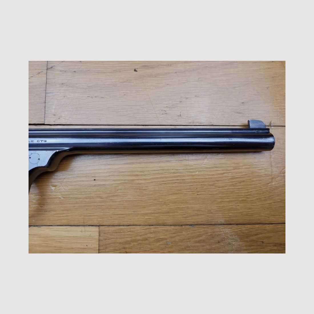Merveille art déco – Smith&Wesson Straight Line – 22LR – 10 pouces – 1.870 fabriqués only! – né en 1925 ! État superbe !, image 10 sur 24