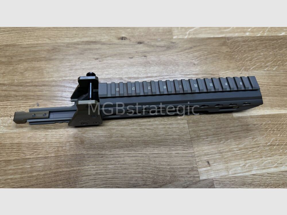 Heckler & Koch G36 / HK243 Handguard S TAR anti mirage with HKey sand color for G36 to upgrade to G36A4
