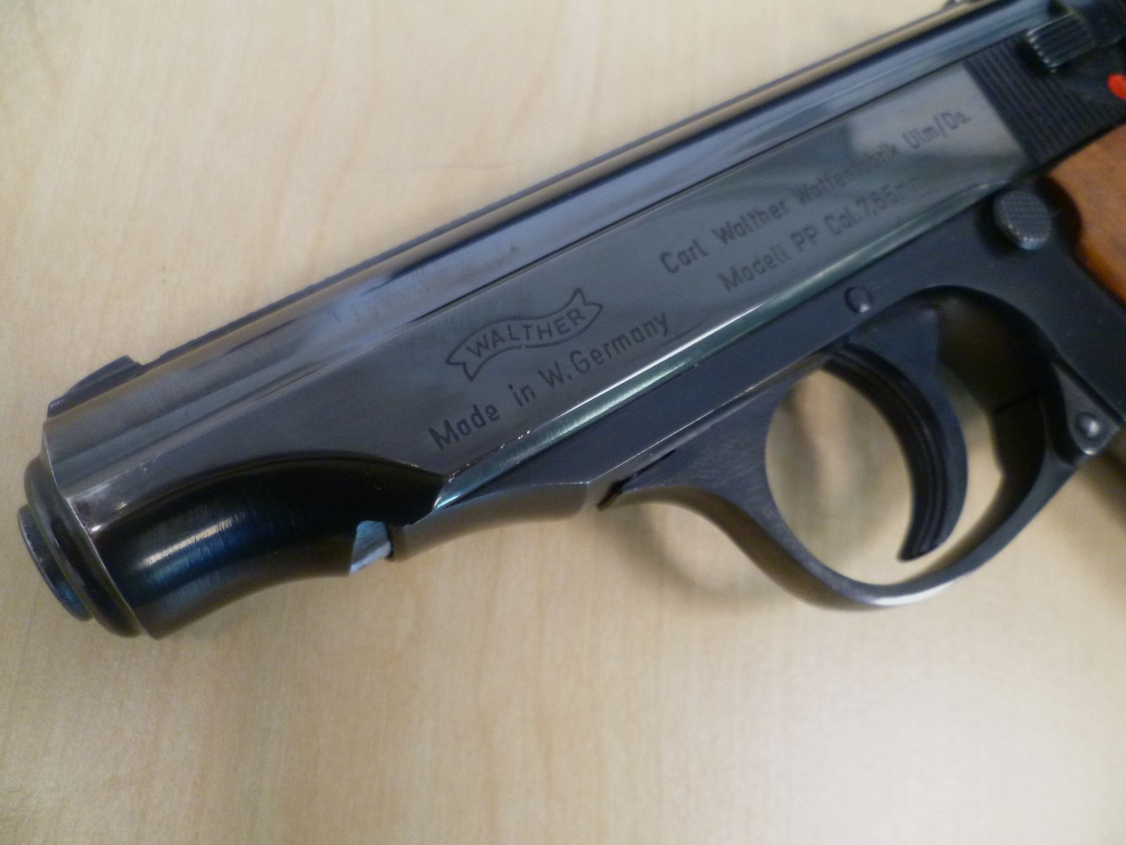 Pistole Walther PP - 7,65 mm Browning