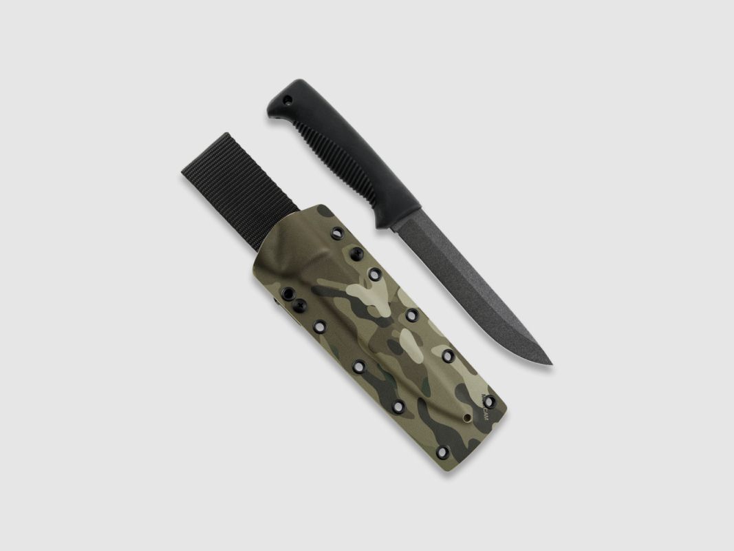 Peltonen Knives M95 Ranger Puukko Sissipuukko FJP156 PTFE Beschichtung Kydexscheide camo