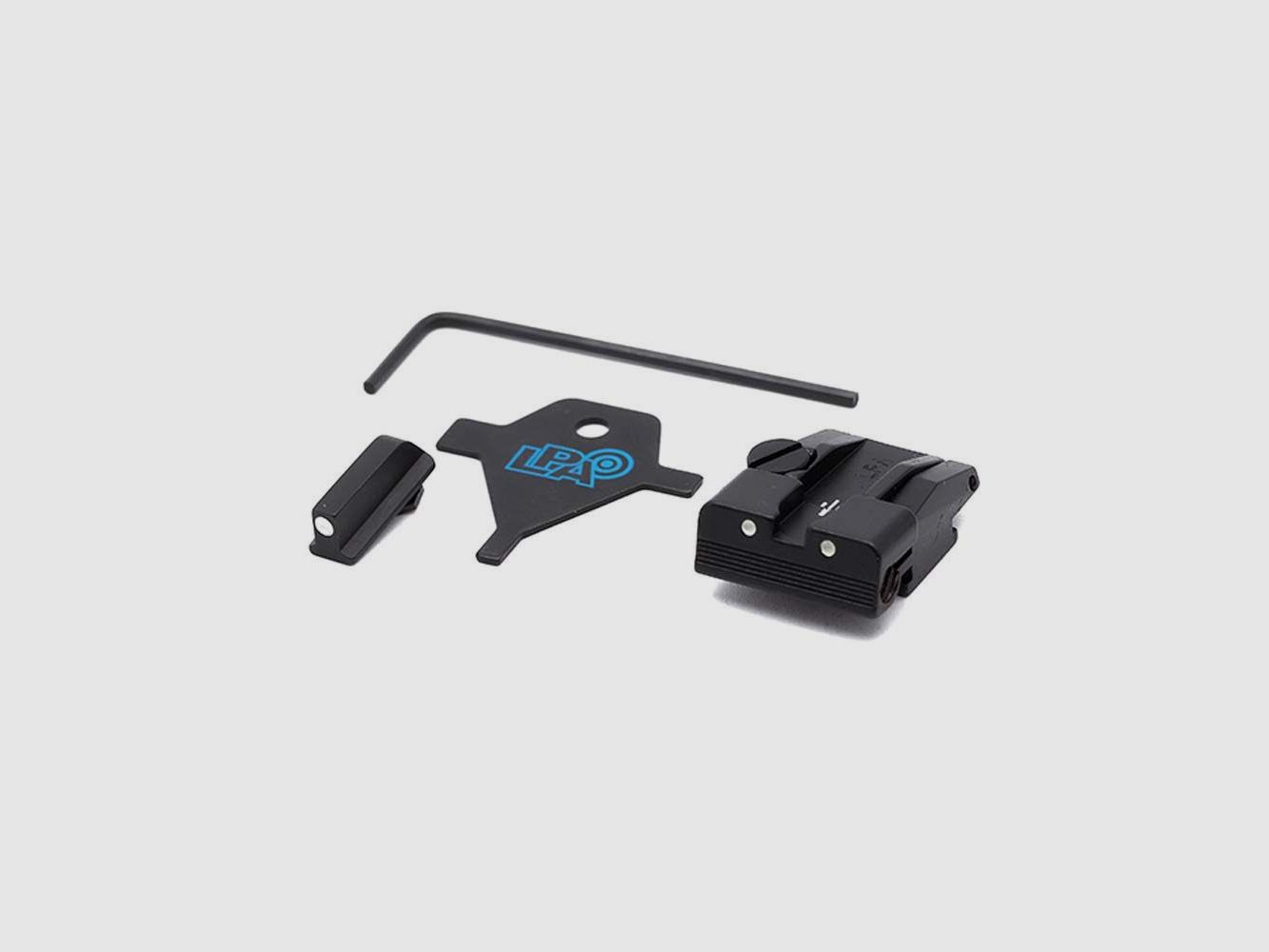 LPA SPS15WA30 Adjustable Sight Set for Walther P99, PPQ, PPQM2 (without caliber 22), image 1 of 3