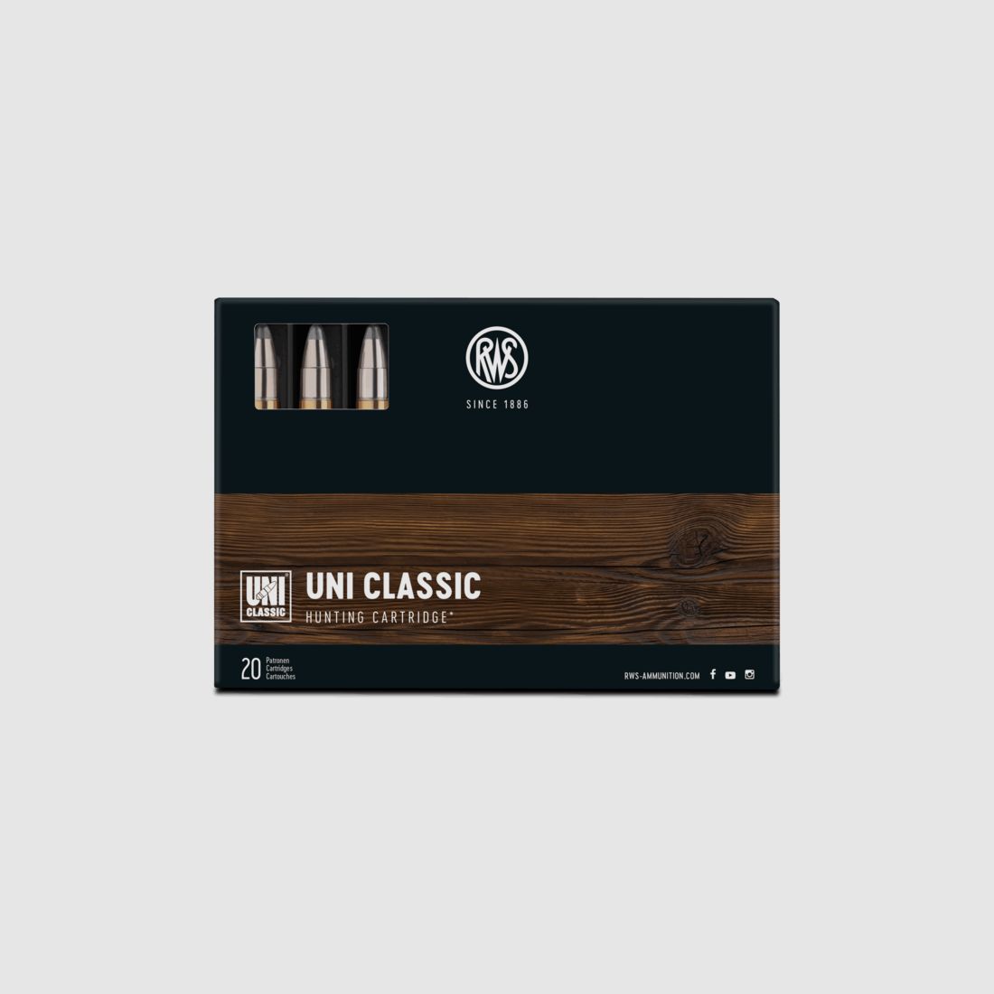 RWS Munitions 9.3x74r uni classic 293gr