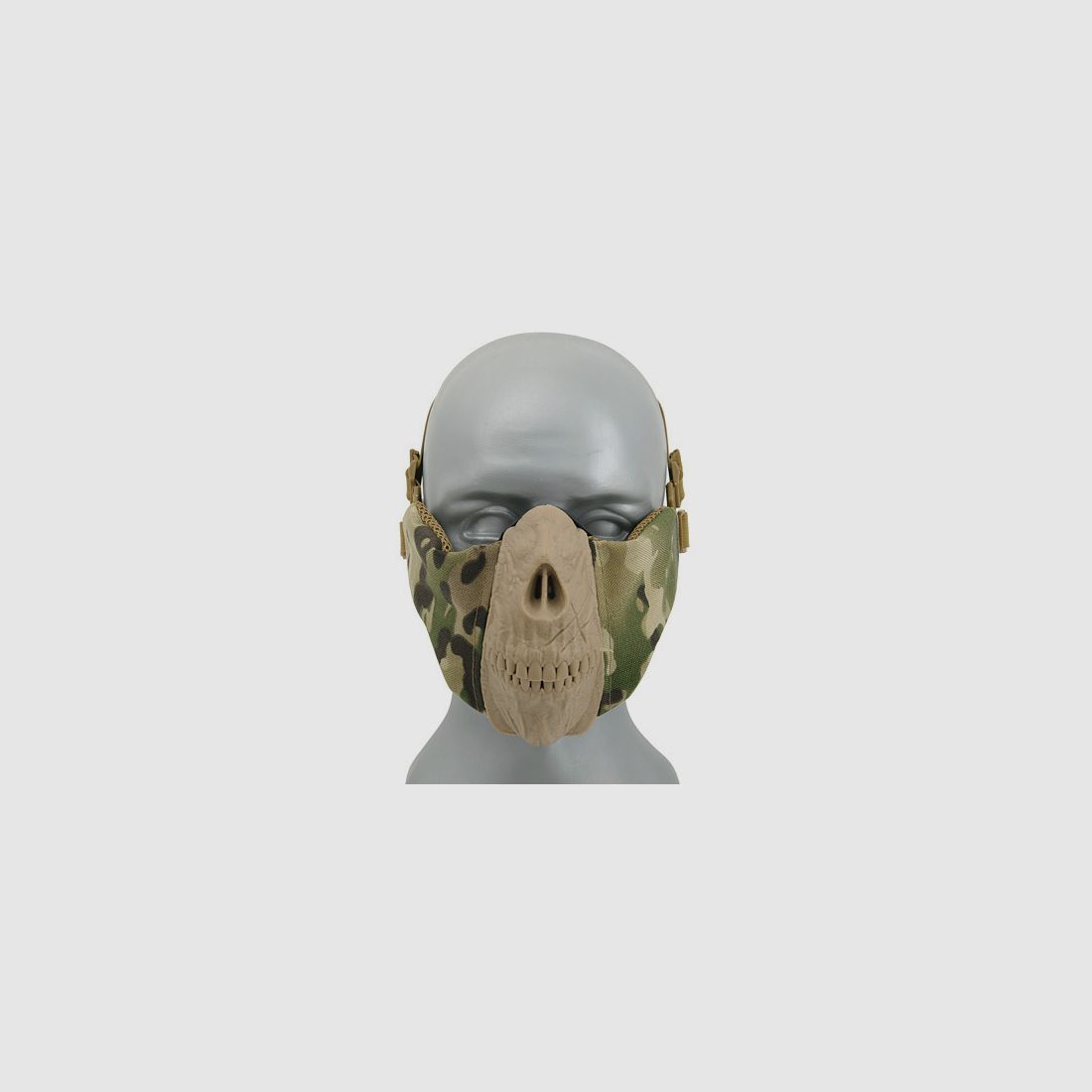 Half Face SKULL FACE Mask - Multicam [CS]