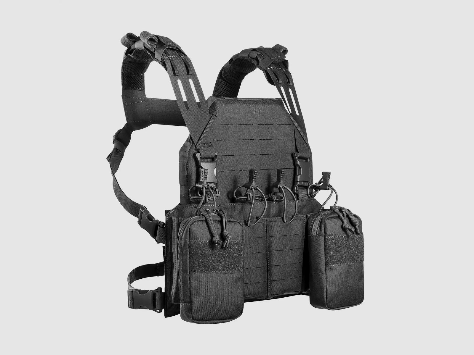 Tasmanian Tiger Tasmanian Tiger Tragesystem Chest Rig TT Modular Chest Rig 4xM4 - Schwarz