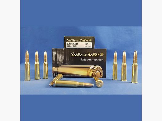 Sellier&Bellot 7,62x54R Teilmantel 180grs 11,7g