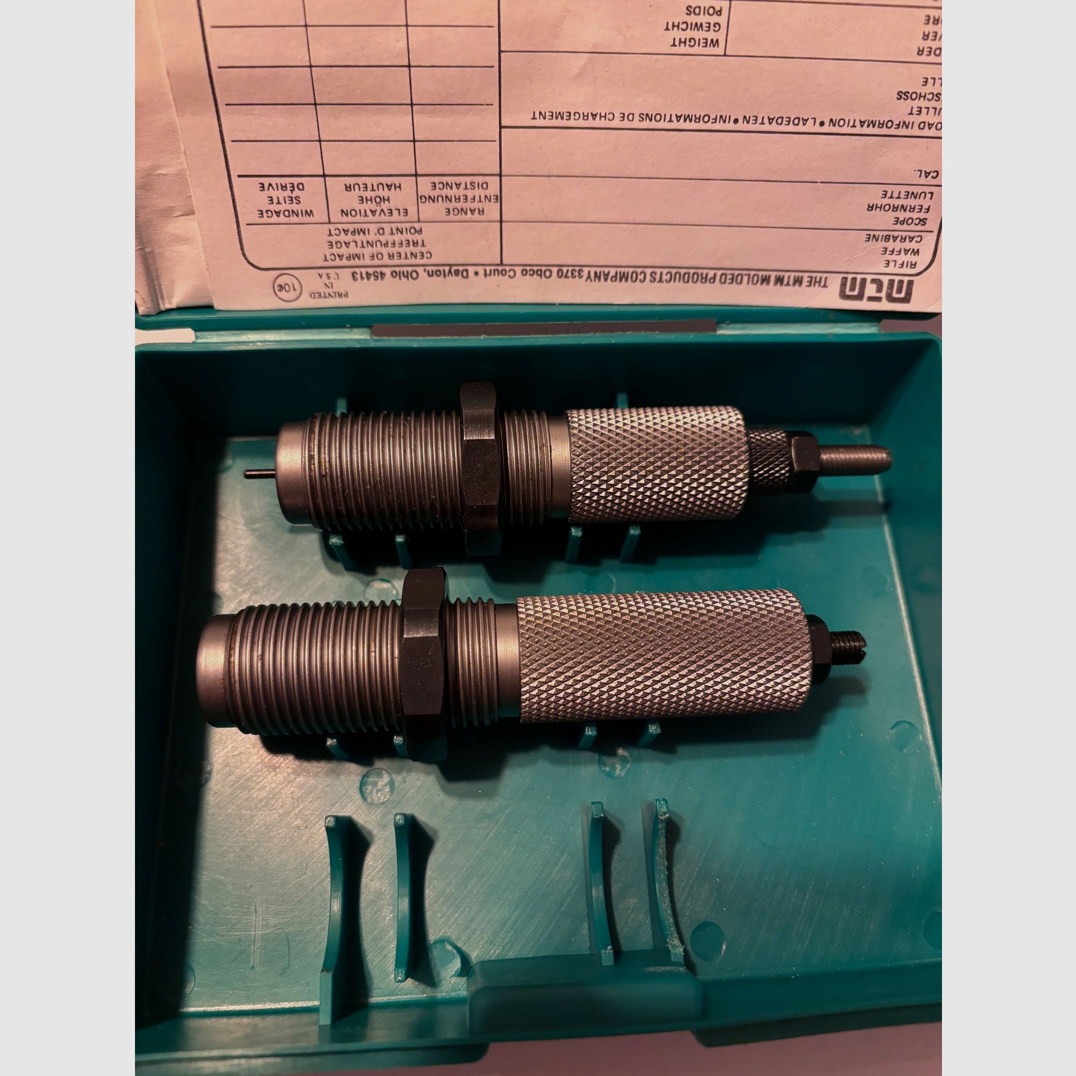 Matryca 9,3x62 Mauser, zdjęcie 3 z 3