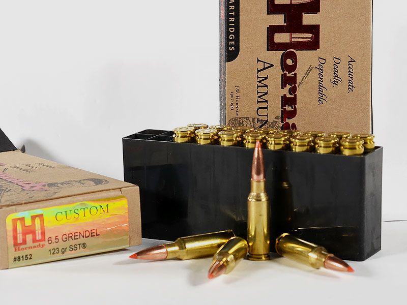 Hornady 6.5 mm GRENDEL 123 grs SST 1 pack (20 shots at €2.345 each)