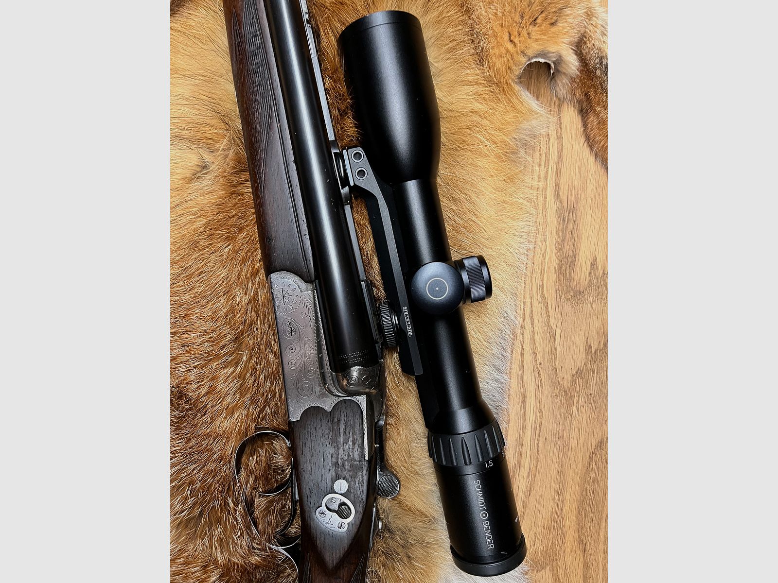 Merkel Drilling Mod. 32 8x57 IRS, 16/70, EL K&S .22 Hornet