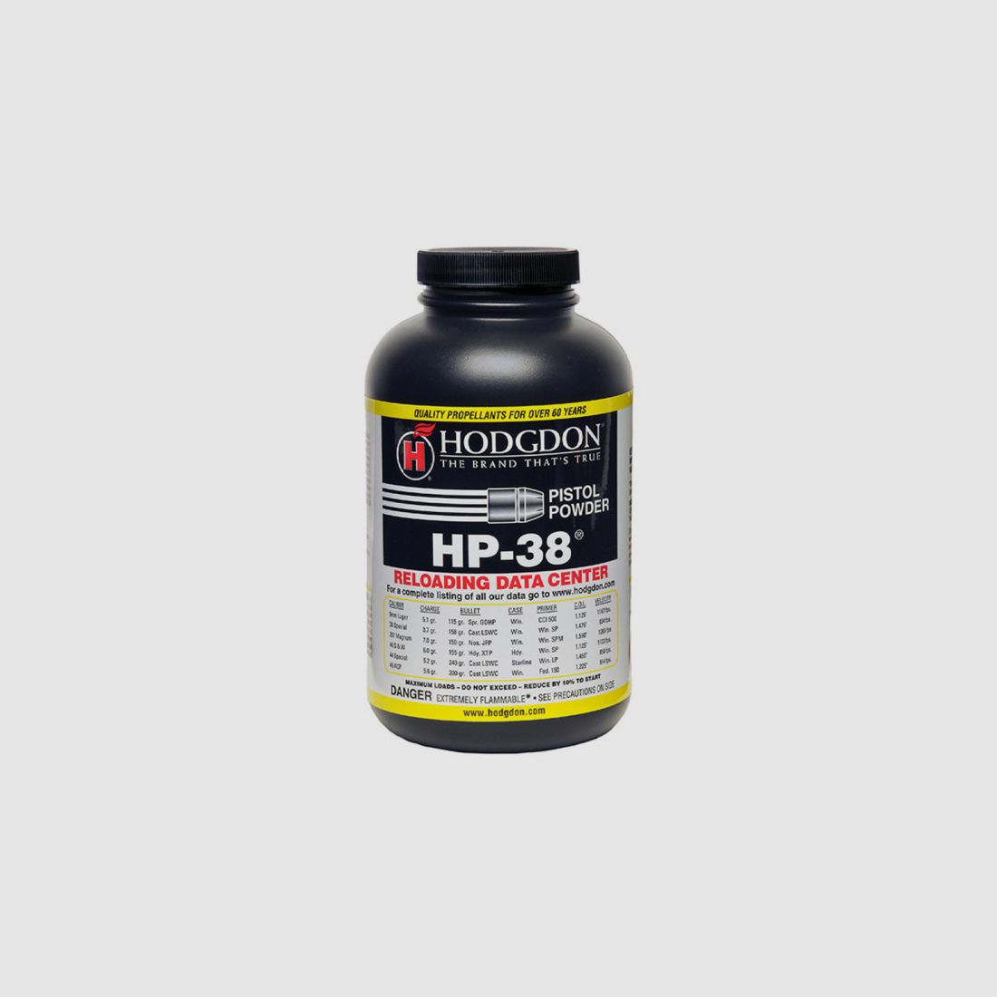 HODGDON PISTOLENPULVER HP 38 - 0,454 G