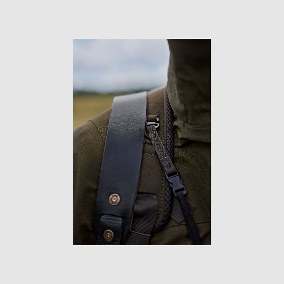 Härkila Fernglashalter Dark willow green One Size