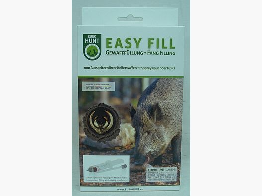 Easyfill Twinpak - Masse à verser pour sangliers de plus de 16 cm