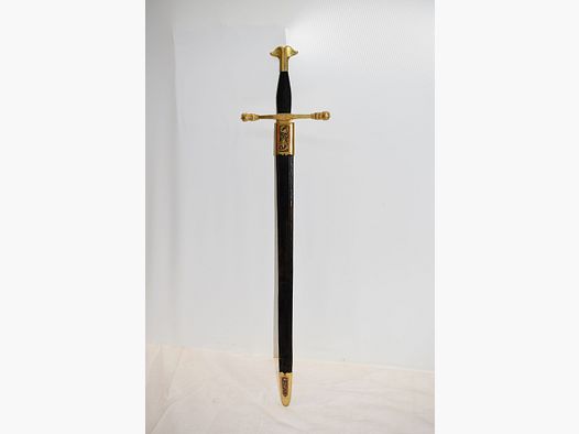 Spada rinascimentale, Spada d'oro di Carlo V, Imperatore Carlo V, Toledo Lunghezza totale 74 cm