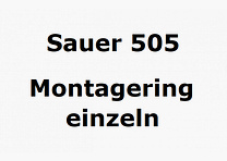 Sauer Montagering für 505