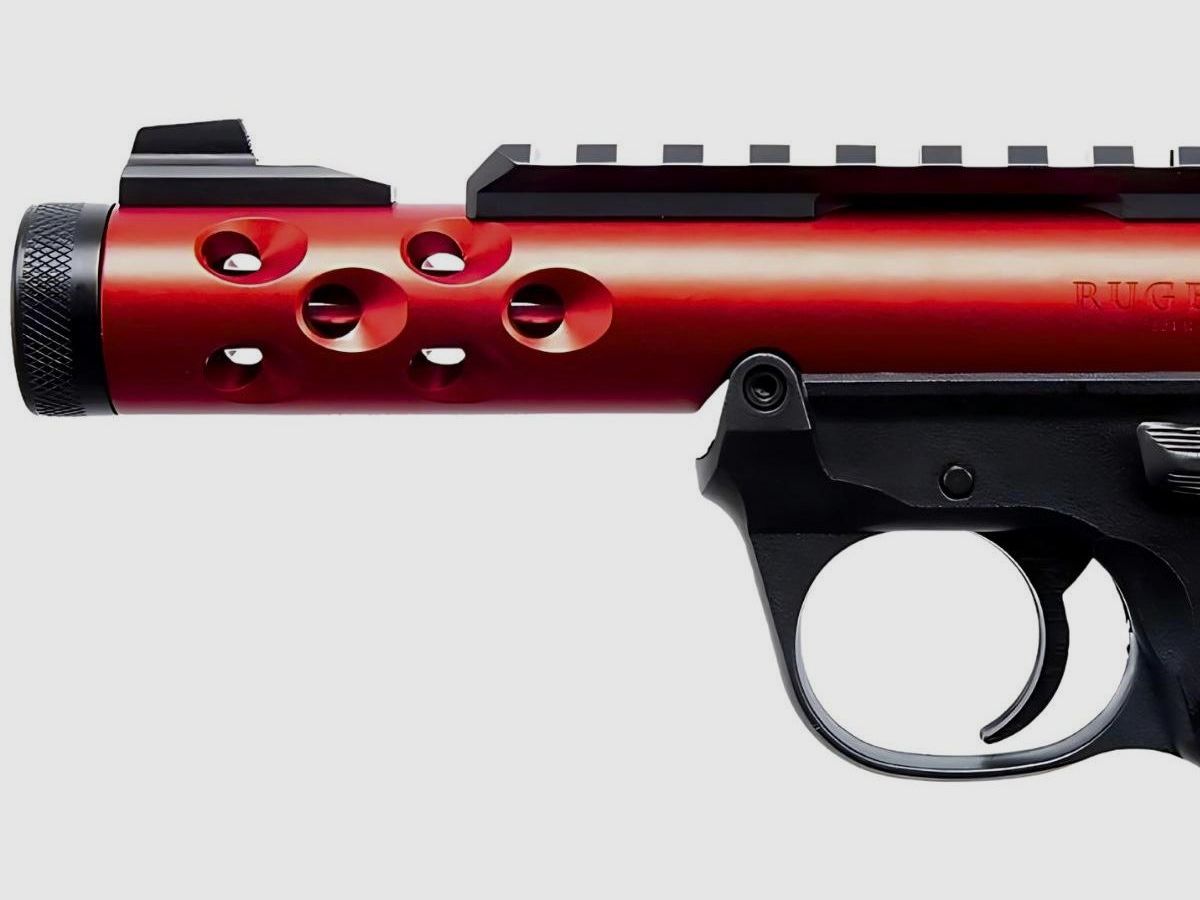 Sportpistole RUGER MARK IV LITE RED 43910, Bild 4 von 5