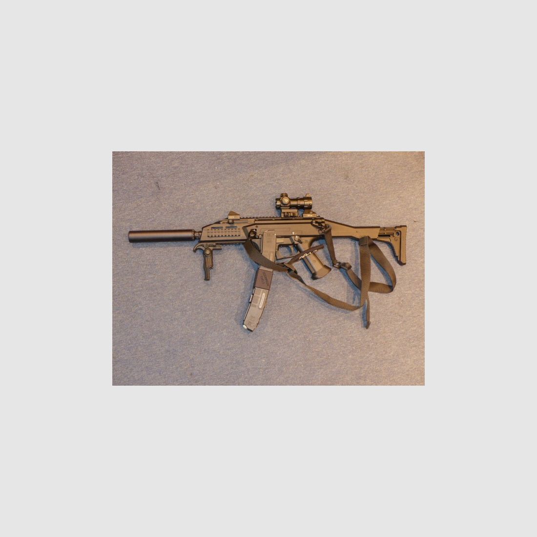 CZ Scorpion EVO3 pistol cal. 9mm with EVO3 B&T silencer
