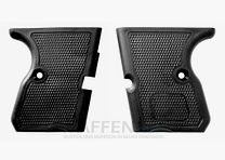 Empuñaduras de acero para pistola de fogueo