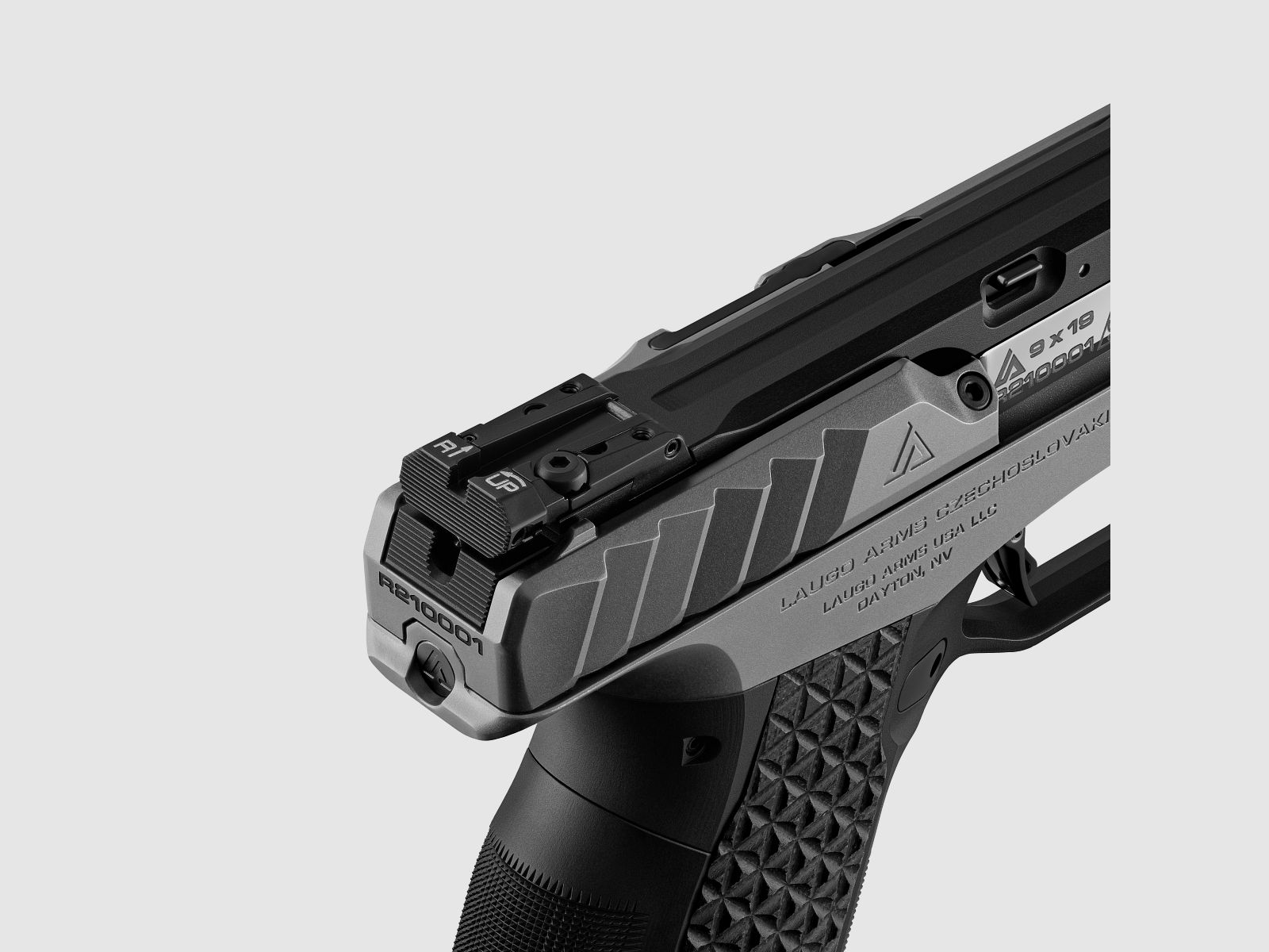 Laugo Arms Pistole Remus Standard 9 x 19 Schwarz Kit, Grey/Black, Bild 3 von 3